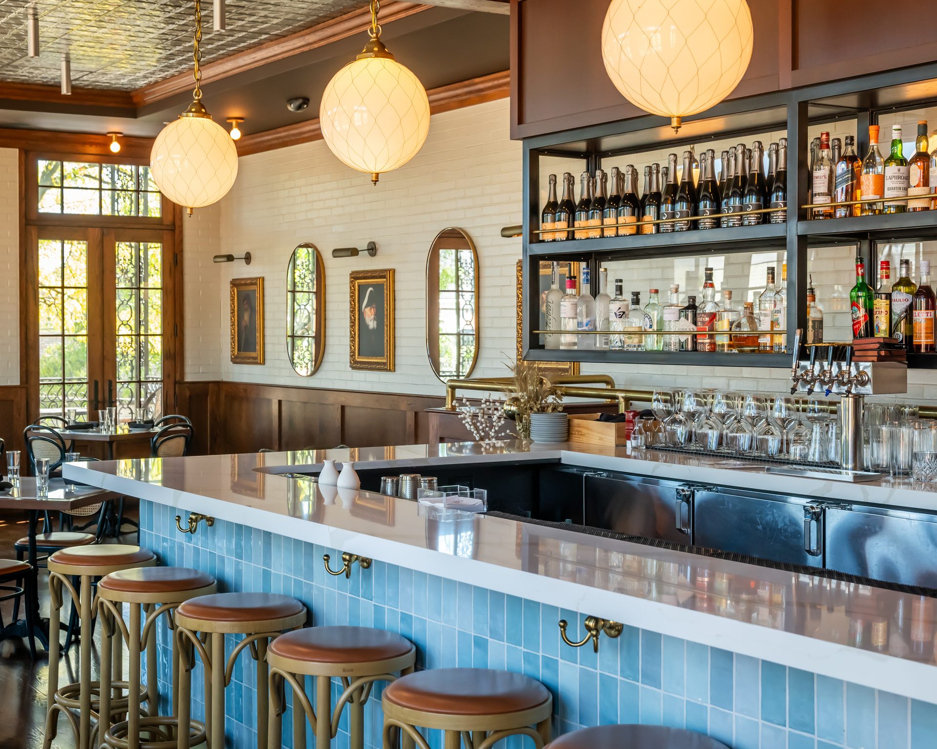 The bar at the Brine