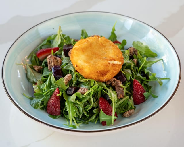 Beet & Goat Salad.