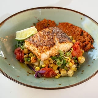 Blackened Alaskan Halibut