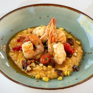 Bourbon & Hot Honey Shrimp