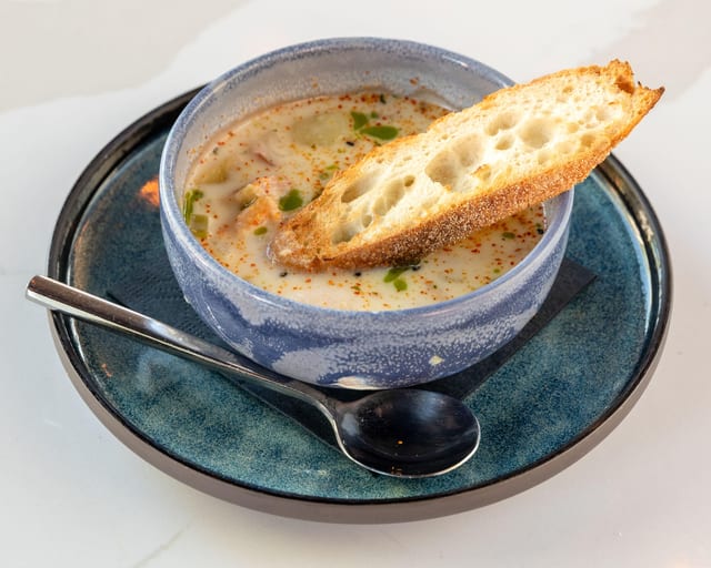 Seafood Chowder.