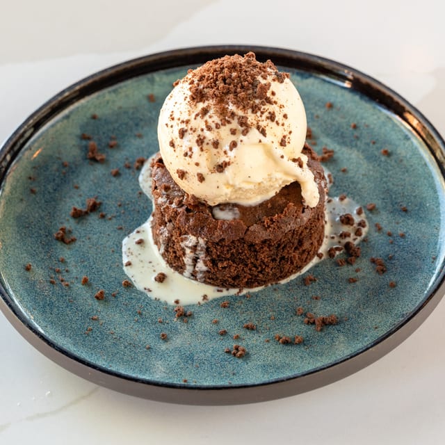 Double Chocolate Brownie.