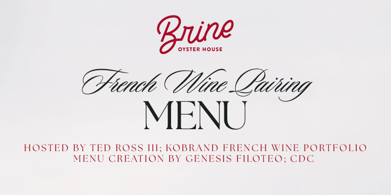 French Wine Pairing